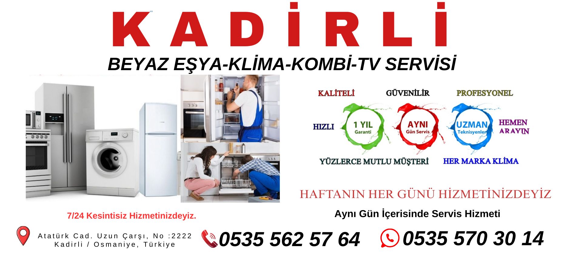Kadirli Beyaz Eşya